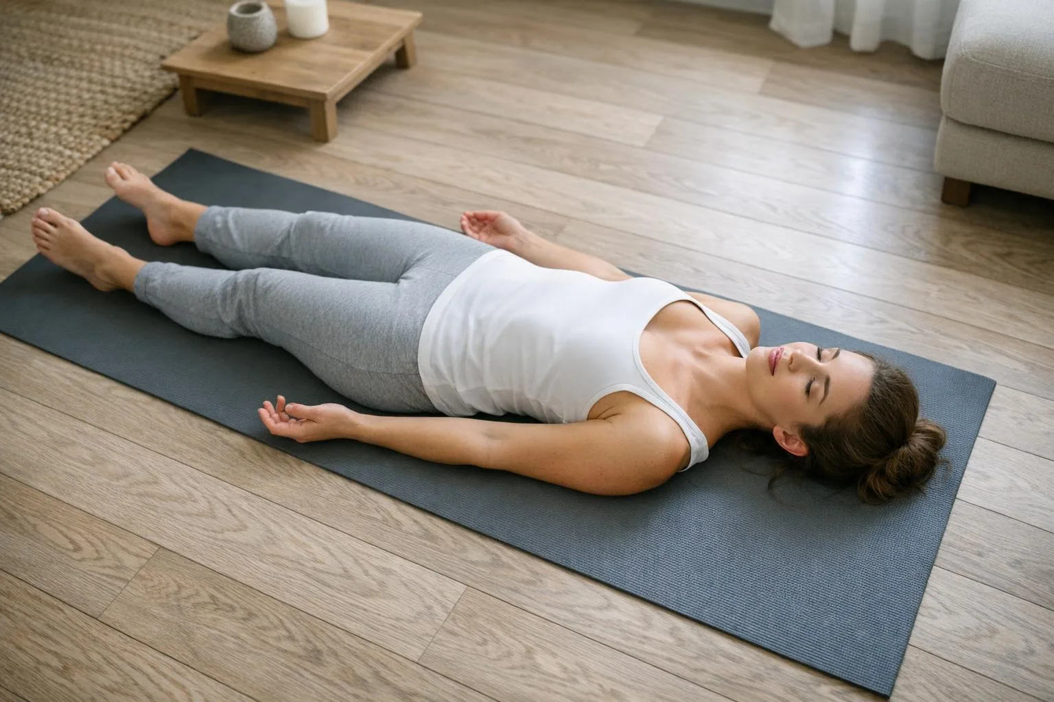 Body scan - praktyka mindfulness w pozycji leżącej